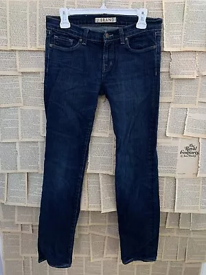 Vtg Y2k J BRAND~914 CIGARETTE LEG INK JEANS CUT 29 DARK WASH SIZE • $30