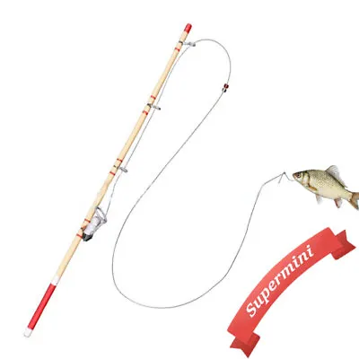 1pc Fishing Rod Gear 1/12 Dollhouse Miniature Fishing Supplies Accessories • $12.23