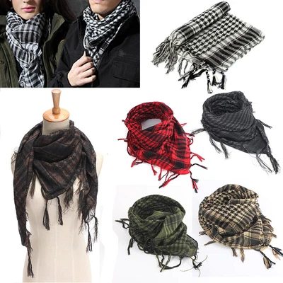£5.30 • Buy Arab Army Military Face Mask KeffIyeh Neck Scarf Palestine Shemagh Tactical