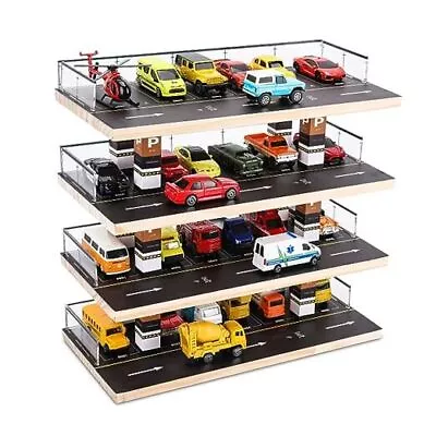 Hot Wheels & Matchbox Display Case 1/64 Scale Diecast Toy Car Storage  • $69.26