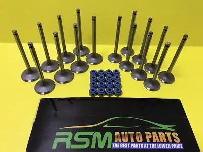 Mitsubishi Eclipse 90-99 4G63T Intake & Exhaust Valves + Steam Seals • $149.95