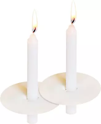 150 Church Candles With Drip Protectors For Devotional Candlelight Vigil Service • $33.74