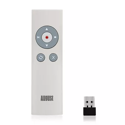 Wireless PowerPoint Clicker Laser Pointer Presenter Control Shortcut Keys LP200W • £16.95