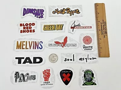 Vinyl Sticker Your Favorite Rock Band - Window Laptop Water Bottle (d10) • $6.14