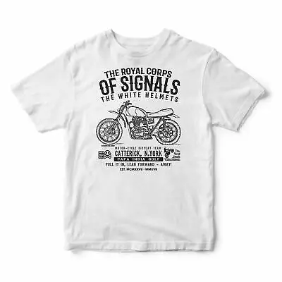 The Royal Corps Of Signals White Helmets N.York T-shirt • $24.85