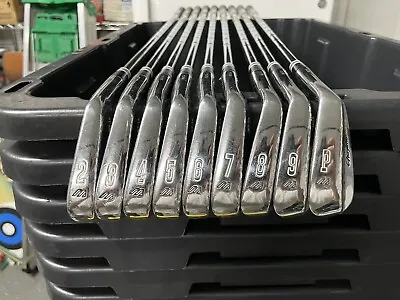 Mizuno Mp14 2-PW Iron Set Custom Dimpled And Refinished X7 Shafts MMC +4 Grips • $1500