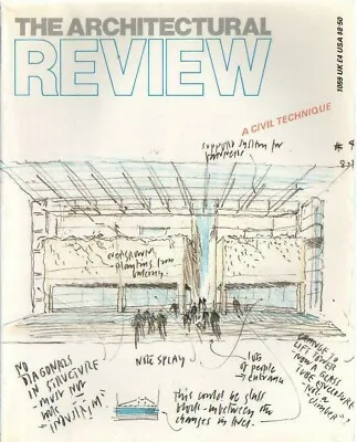 £4.50 • Buy The Architectural Review 1059 May 1985 Magazine Foster Nimes Piano