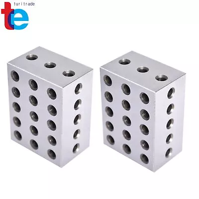 2-3-4 Blocks 23 Holes .0002  Precision 1 Matched Pair Ultra Precision Machinist • $45.45