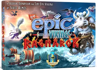 Ragnarok Expansion Tiny Epic Vikings Micro Board Game Gamelyn Games TEVR • $19.98