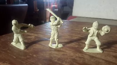 MARX 1950s  Baseball Kids  Lot Dollhouse Family Figures Playset • $22