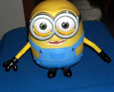 Despicable Me Minion Talking Bob Toy Rubber Interactive Minions WORKING • $28