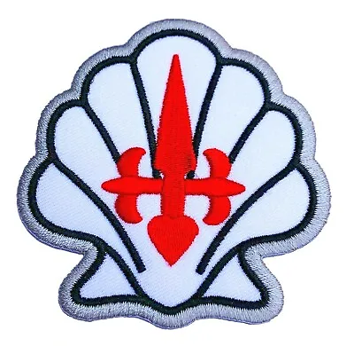 Camino Patches Embroidered Iron-on Badge Camino De Santiago Spain Arrow Scallop • $8.90