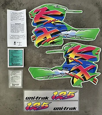 Kawasaki 1993 KX125 Full Decal Set / Sticker Kit • $155