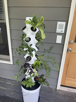 28 Net Pot 3D Printed Hydroponic Garden Tower 4.5ft • $165.99