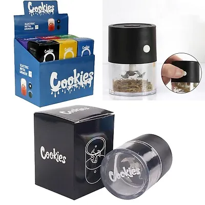 Electric Portable Auto Herb Garlic Grinding Crusher / Rechargeable Black Grinder • $8.99