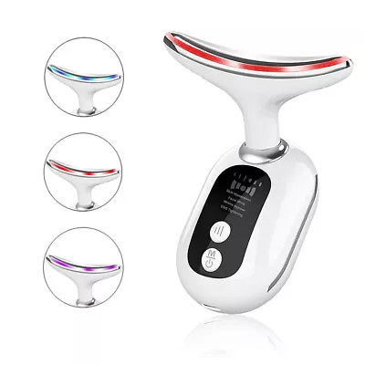 Microcurrent Multifunctional Facial Massager Lifting Face Neck Wrinkle Removal  • $17.47