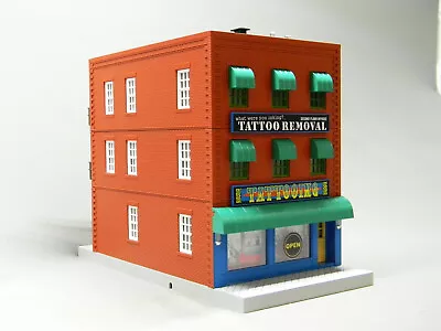 MTH WHAT WERE YOU INKING TATTOO REMOVAL BUILDING O GAUGE Scenery 30-90566 NEW • $88.84