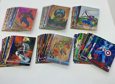 Lot Of 120+ 1993 SkyBox Marvel Masterpieces Trading Cards • $51.09