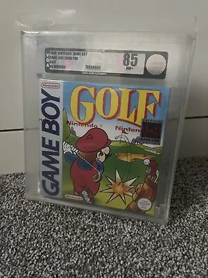 Nintendo GAMEBOY GAME . MARIO GOLF . NEW SEALED & VGA 85 . VERY RARE • £750