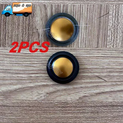 2PCS 26mm Golden Dome Tweeter Diaphragm For B&W DM601 DM602 DM603 DM604 DM605 • $35.55