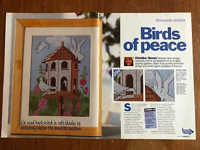 Dovecote Cross Stitch Chart (from A Magazine) • £1.60