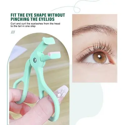 Eyelash Curler Eye Makeup Handle Curling Tool Pocket Mini Portable La Deal • $2.21