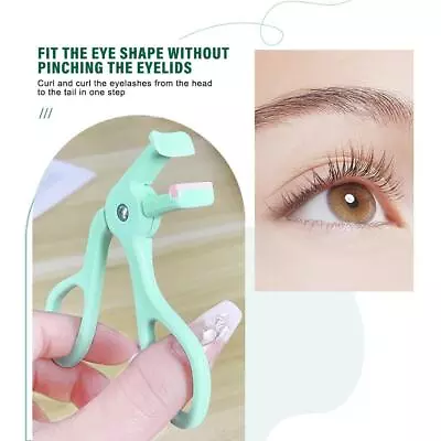 Eyelash Curler Eye Makeup Handle Curling Tool Pocket Mini Portable La Fast • $2.09