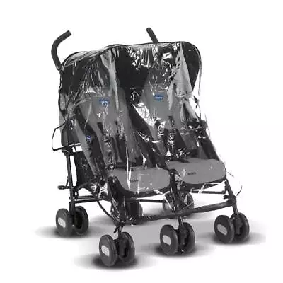 Rain Cover For Maclaren Twin Triumph Pushchair Made In The UK Top Quality • £30.99