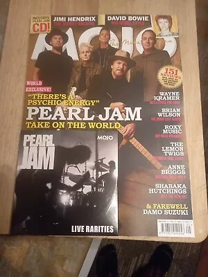 Mojo Magazine May 2024 Pearl Jam World Exclusive + Jimi Hendrix David Bowie +CD • $1.26