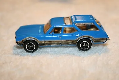 2021 Matchbox MBX WAGONS 1971 BLUE Oldsmobile Vista Cruiser Station Wagon Loose • $7.95