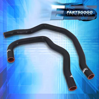 For 00-09 Honda S2000 S2K AP1 AP2 F20 3PLY Coolant Silicone Radiator Hose Black • $38.99