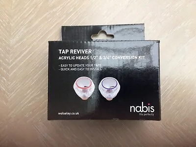 Nabis  Tap Reviver Acrylic Heads 1/2 & 3/4 Conversion Kit • £10