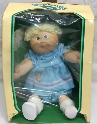 Original Vintage Cabbage Patch Kids Doll  Robin Selma  With Box And COA (Doll-EX • $20