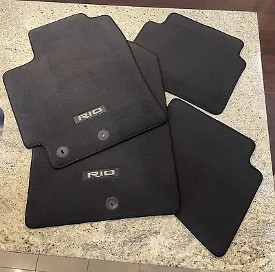 $69.99 • Buy BLACK FRIDAY ✪ GENUINE New 2018-2022 Kia Rio Floor Mats (set Of 4 Carpets)