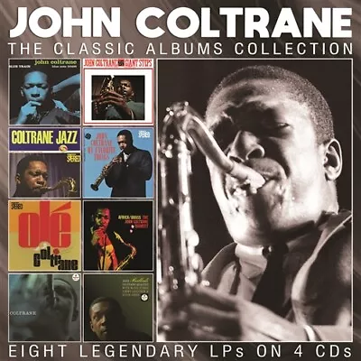JOHN COLTRANE - CLASSIC ALBUMS COLLECTION New Audio 4 CD Set 8 Classic Albums • $14.84