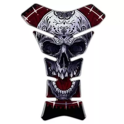 Tank Pad Protector Resin Dead Skull For Suzuki VX800 VZ800 VZ1600 Marauder • $21.12