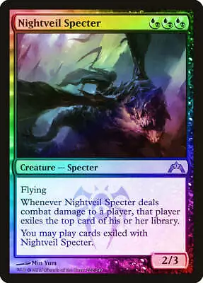 Nightveil Specter FOIL Gatecrash NM Blue Black Rare MAGIC MTG CARD ABUGames • $4.29