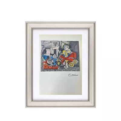 Pablo Picasso Original Signed Print  Claude And Paloma Playing - Vintage Art • $71.25