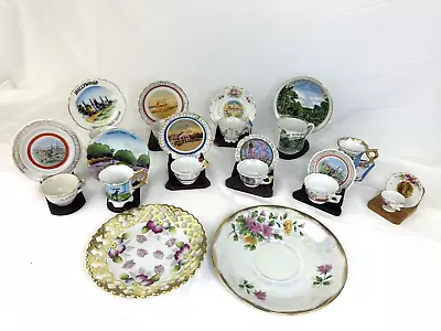 Vintage Miniature Teacup & Saucer Collection Lot Of  11 Plus 2 Saucers B20 • $75