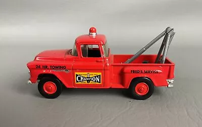 Matchbox Collectibles Champion Towing & Service 1955 Red CHEVY 3100 Tow Truck  • $8.95