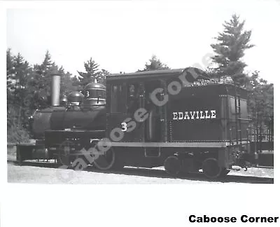 Edaville Railroad #3 B&W Photo (L0392) • $9.59