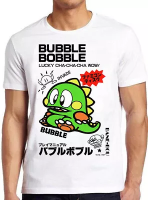 Bubble Bobble Japanese Poster Famicom Gaming Gamer Game Gift Tee T Shirt M604 • £6.35