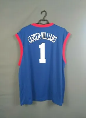 Carter-Williams Philadelphia Sixers Jersey XL Basketball Adidas Ig93 • $25.49