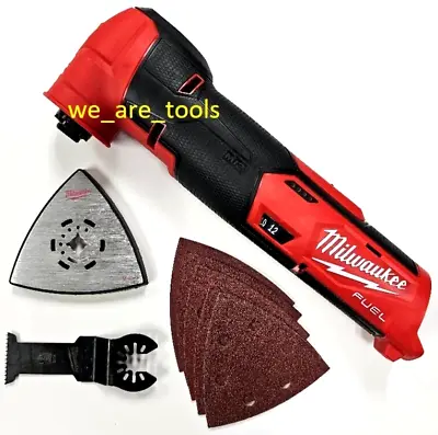 NEW Milwaukee M12 Fuel 2526-20 Cordless Multi-Tool Oscillating W Blade Paper 12V • $102.97