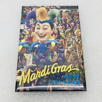 NEW‼ Mardi Gras New Orleans Souvenir 3  Magnet Parade Carnival Float • FREE S/H‼ • $13.95