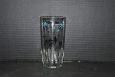 Vintage Atomic Starburst Drinking Glass MCM Tumbler Retro Bareware • $18.98