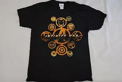 Avengers Infinity War Characters T Shirt New Official Movie Film Marvel • £7.99