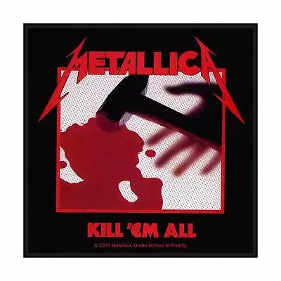 Metallica Kill ‘em All Sublimated Patch WOVEN BADGE T-shirt Jean Clothing NEW • $6.99