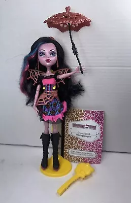 Monster High Freaky Fusion Dracubecca Doll Wings Diary Stand Umbrella • $89.99