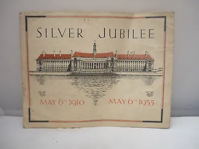 Silver Jubilee 1910-1935 - Message From The King - London County Council  • £12.95